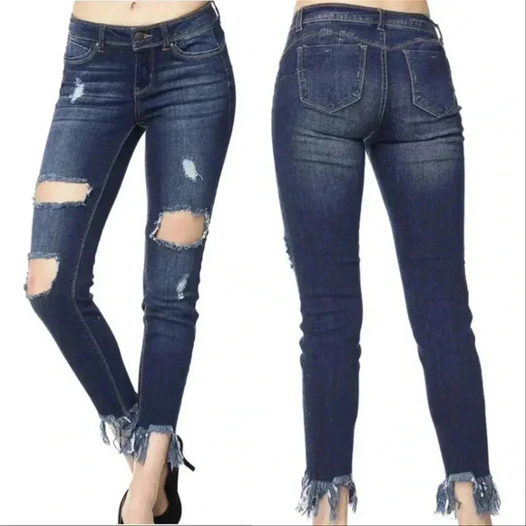 Distressed Jeans - Picture 1 of 2